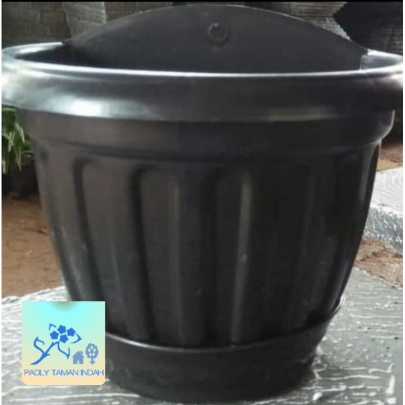 POT DINDING MURAH / POT TEMPEL GBL-20 HITAM