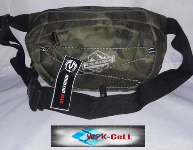 Tas selempang wanita waistbag QYM OUTDOOR