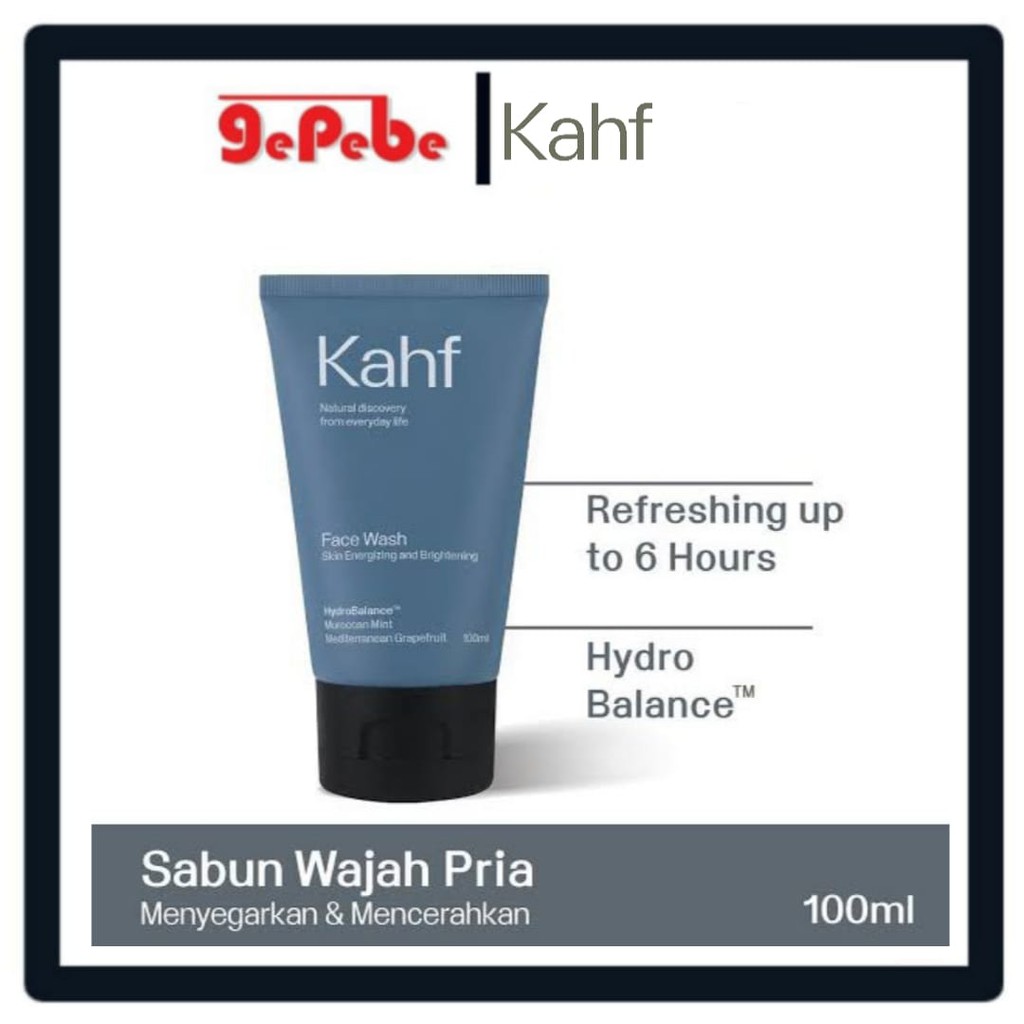 Kahf Skin Energizing and Brightening Face Wash 100 ml