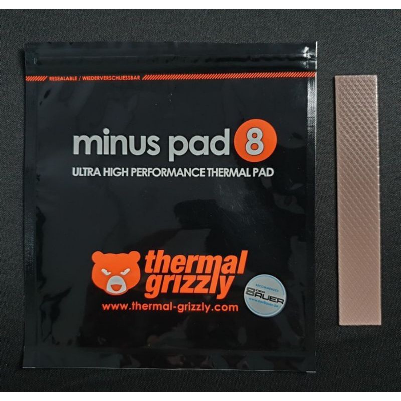 Thermal Grizzly Minus Pad 8 HIGH PERFORMANCE THERMAL PAD MINUSPAD ORIGINAL