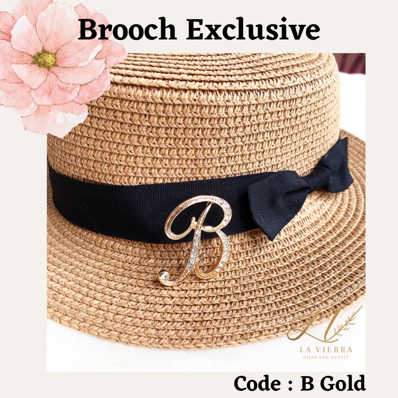 Bros ala Buttonscarves Bros Hijab Dada Bross HL WK-B Gold