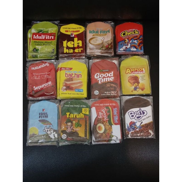 

Amplop Lebaran edisi Snack