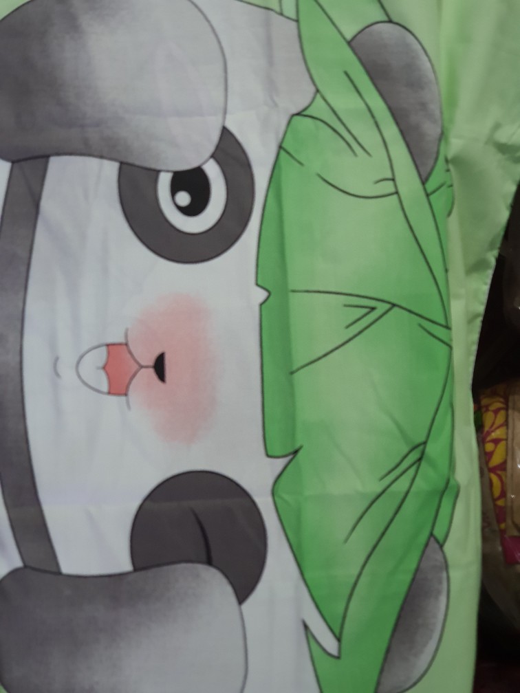 Proven Sprei- Sprei Katun Lokal Esra Motif Panda Bamboo