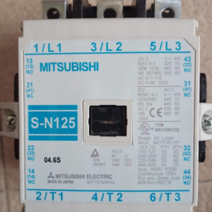 Contactor Kontaktor Mitsubishi SN 125 Termurah Promo