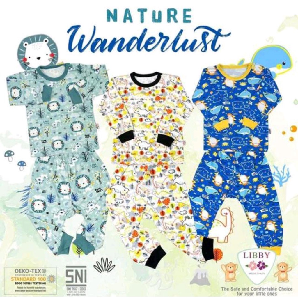 LIBBY BAJU ATASAN DAN SETELAN ANAK NATURE WONDERLUST / SETELAN BAYI