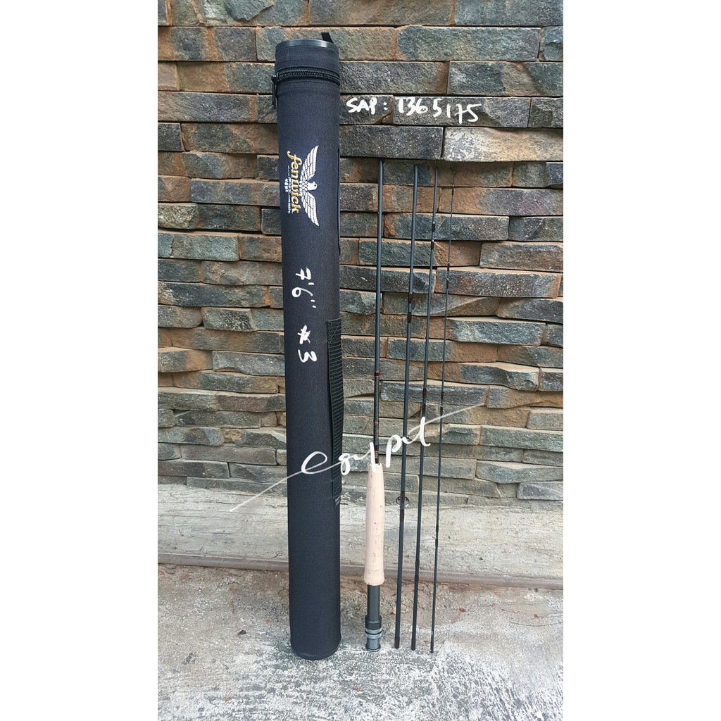 FENWICK HMG FLY ROD  HMG763 4PC 3WT SAP 1365175