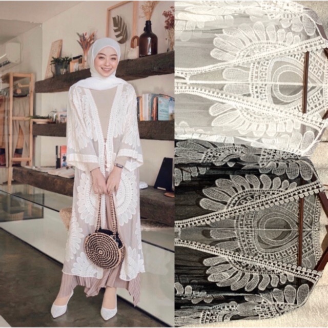 Lace Outer Cardigan Outer Matahari Original Import Lace Outer Cardigan Outer Matahari Original Import