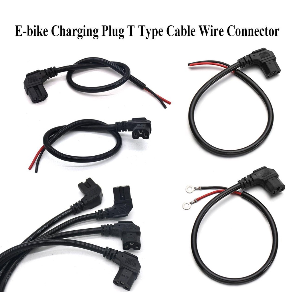 Aksesoris Colokan Charging E-bike Nanas Kabel Antarmuka Kabel Kawat Wire Connector T Type Cable