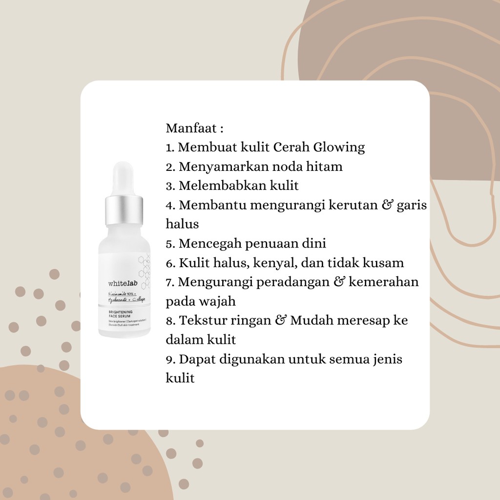 SHARE IN JAR WHITELAB BRIGHTENING SERUM