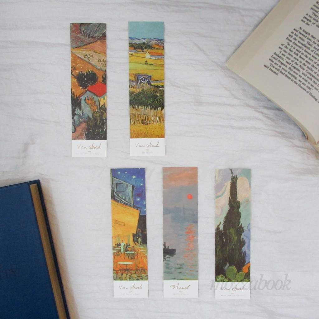 

Bookmark-Bookmarks-Pembatas Buku-Warm Series 1