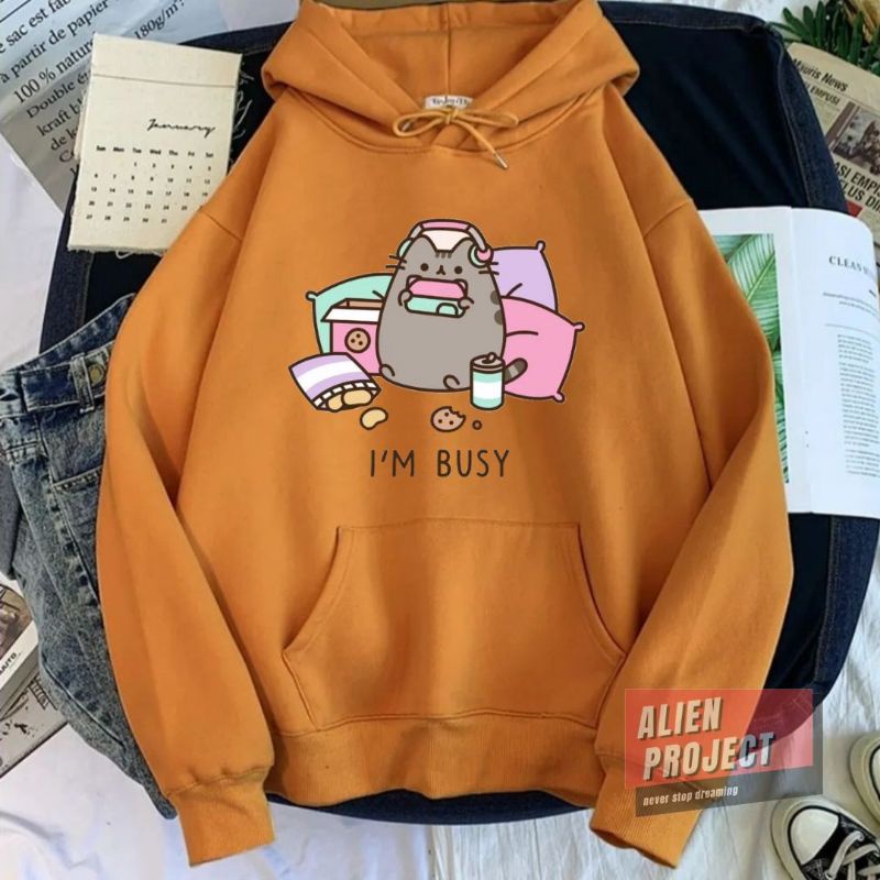 Alien Project Hoodie im busy hoodie perempuan hoodie wanita hoodie cewek