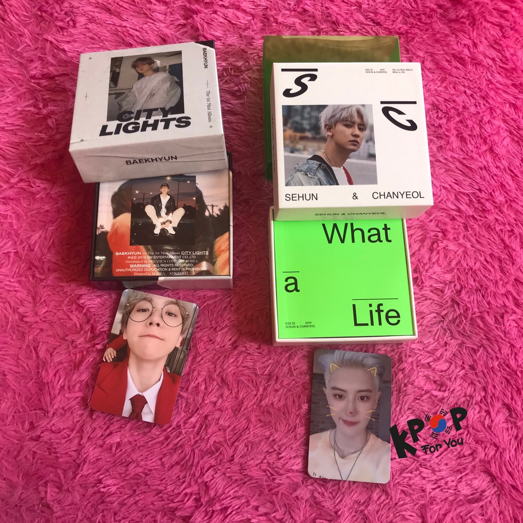 [UNSEALED] EXO Kihno Albums - BAEKHYUN & EXO-SC