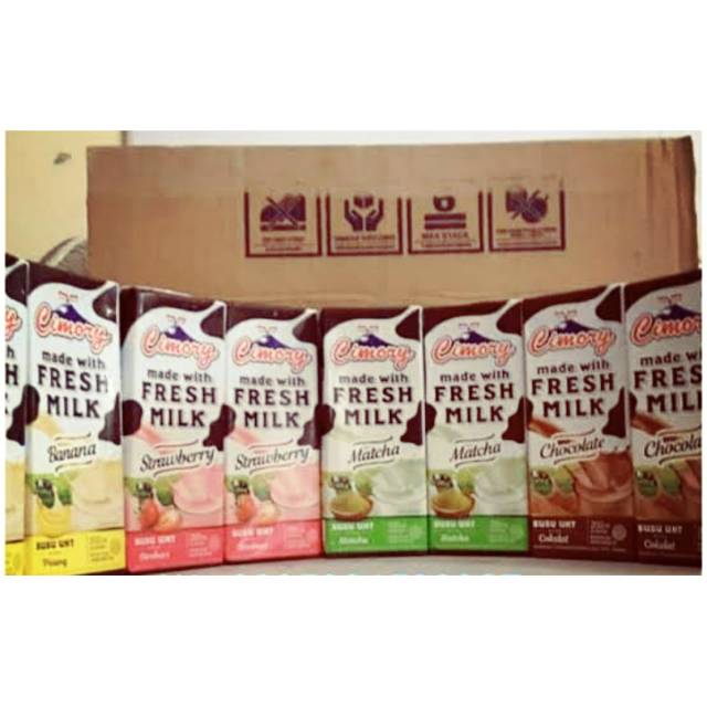 

Cimory uht fresh milk kemasan 200 ml