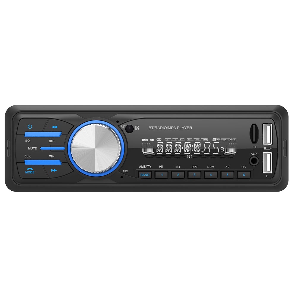 [TOSERBA_EMAK] - Tape Audio Mobil MP3 Player Bluetooth Wireless Receiver 12V - MP3-530 - Black