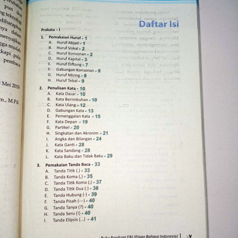 BUKU PANDUAN EJAAN BAHASA INDONESIA YANG DISEMPURNAKAN (15×25CM)
