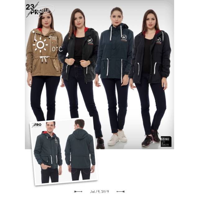 Jaket 23Scot Original 23PRO Laki/Perempuan