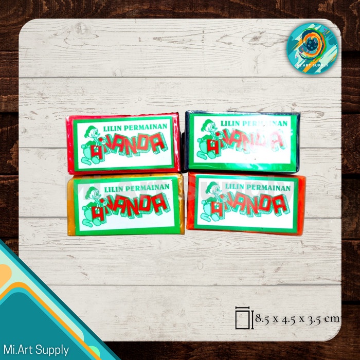 

Plastisin / Lilin Mainan BOLA Ukuran Sedang ( 8.5 X 4.5 X 3.5 CM )