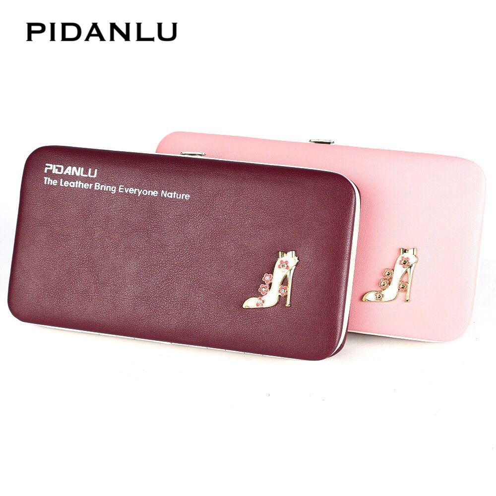 PIDANLU Dompet  Wanita Model Panjang Korea Dompet  Handphone  