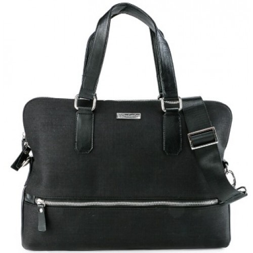 Phillipe Jourdan Nathan Tas Selempang Pria Hitam (Canvas)