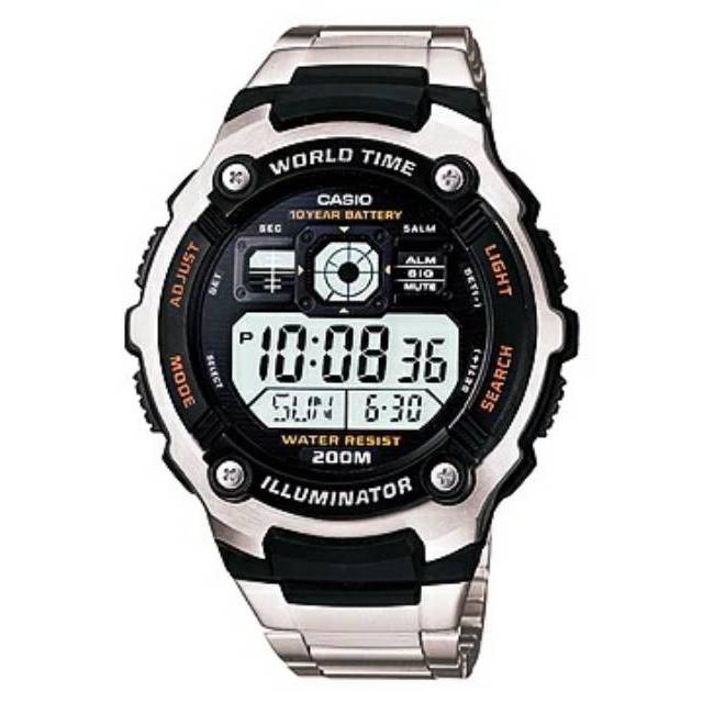 Jam Tangan Pria Casio Ori AE 2000WD Garansi