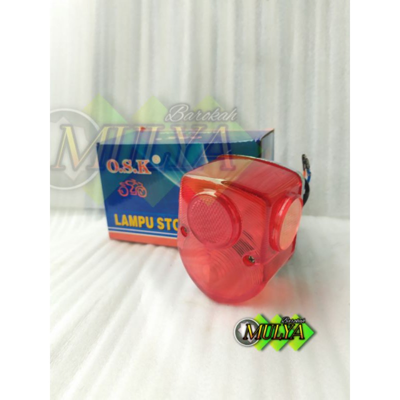 Lampu Rem Belakang Stop Lamp Honda C70 C50 C90 Monkey Dax XL Pispot Pitung