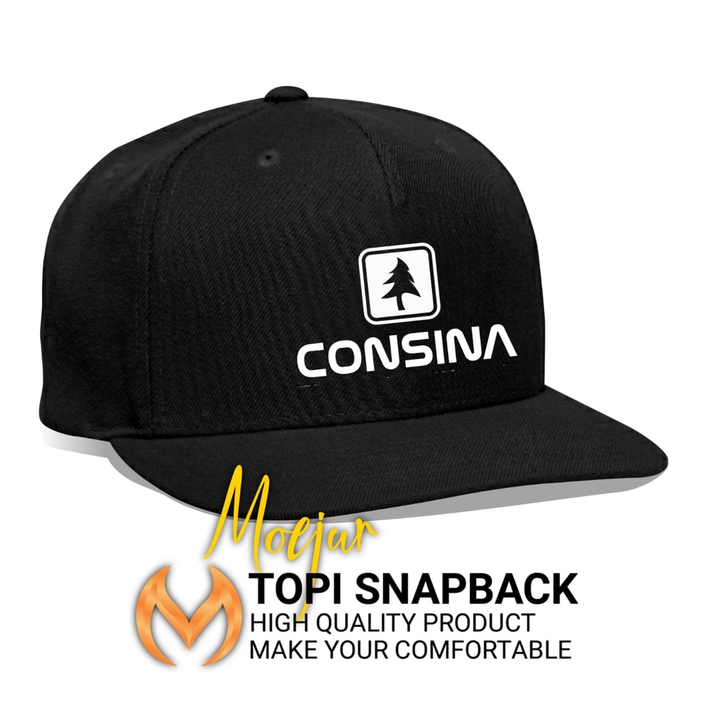 Topi Pria  Snapback Original Moejur  Terlaris Consina kualitas Premium Distro