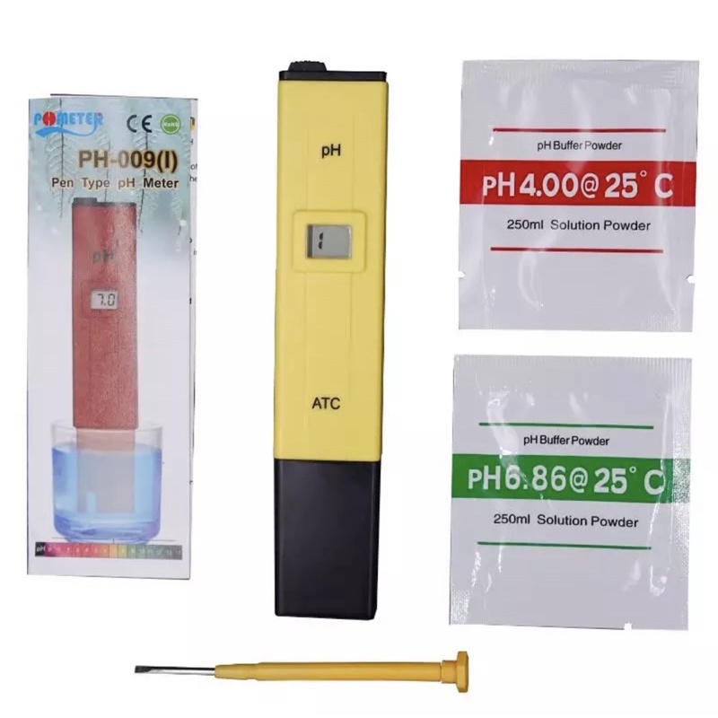 PH Meter PH- 009 Meter ACT Alat Pengukur Air Hidroponik dan Bioflok Makassar