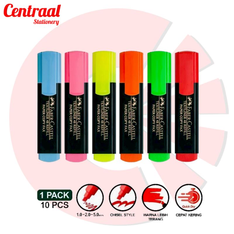 

Highlighter Faber Castell Textliner 48