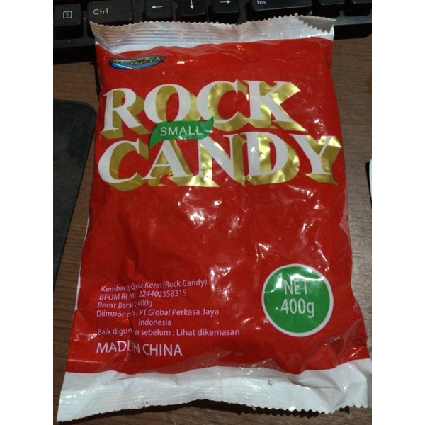 

rock candy 400 gram kembang gula keras