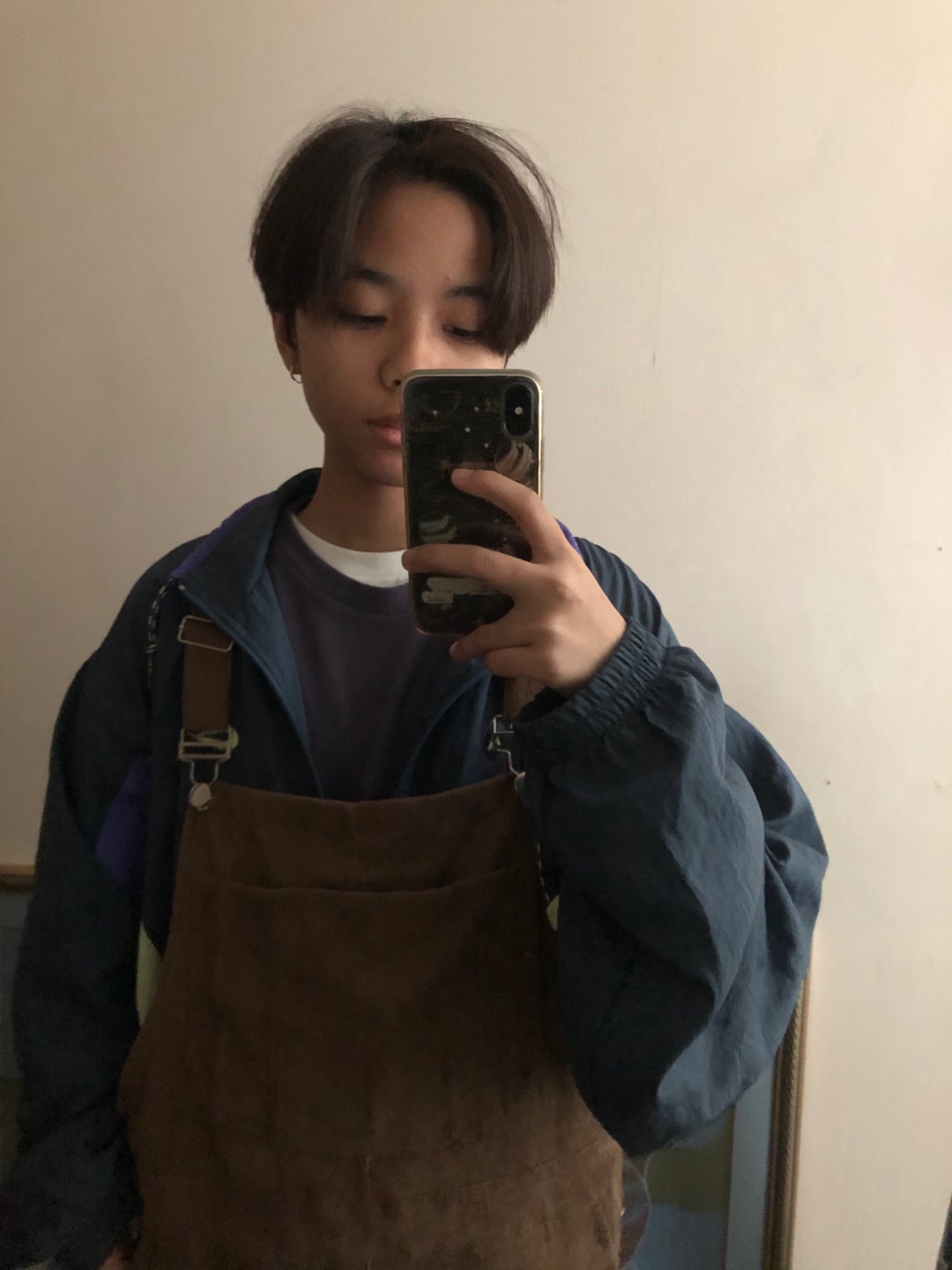 ZANZEA Celana  Panjang Jeans Kodok  Overall Aksen Saku Gaya 