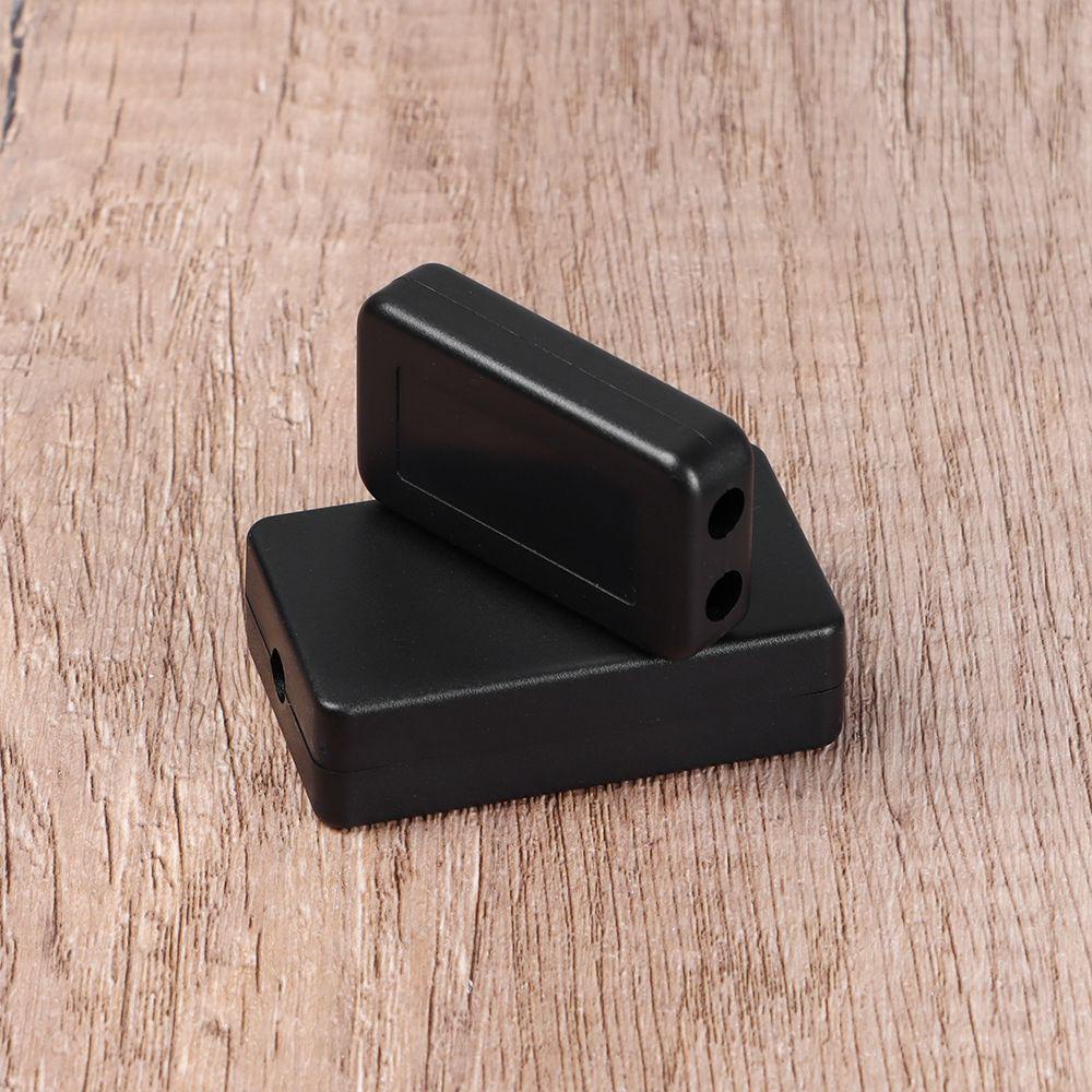 Chookyy Kotak Proyek Elektronik Hitam ABS Plastik DIY Instrumen Case