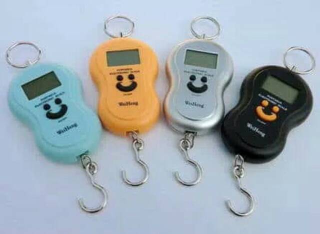 Timbangan Digital Gantung Portable Electronic Scale Smile Max 50 kg