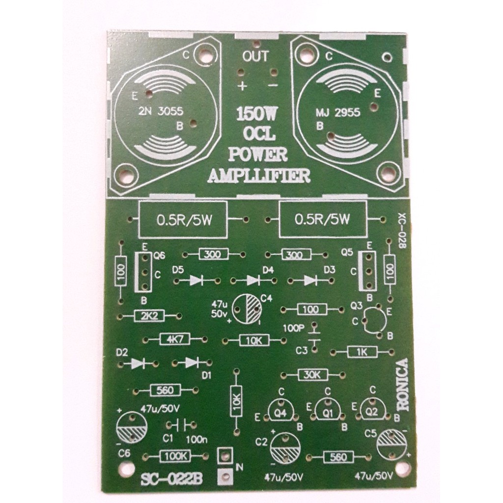 Jual Dijual PCB OCL 150W POWER AMPLIFIER terakhir | Shopee Indonesia