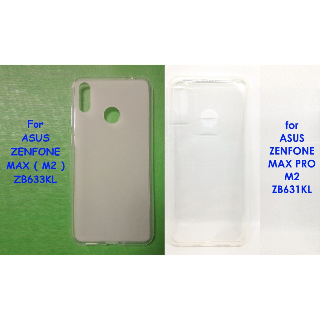 Softcase ASUS ZENFONE MAX M2 ZB633KL ( X01AD X01BD )/ MAX PRO M2 ZB631KL ( X01BDA ) - Soft TPU Case