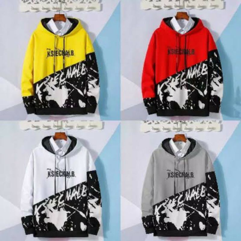Sweater Hoodie Wanita Pria Sweeter Oversize Cowok Murah KSI/LAB
