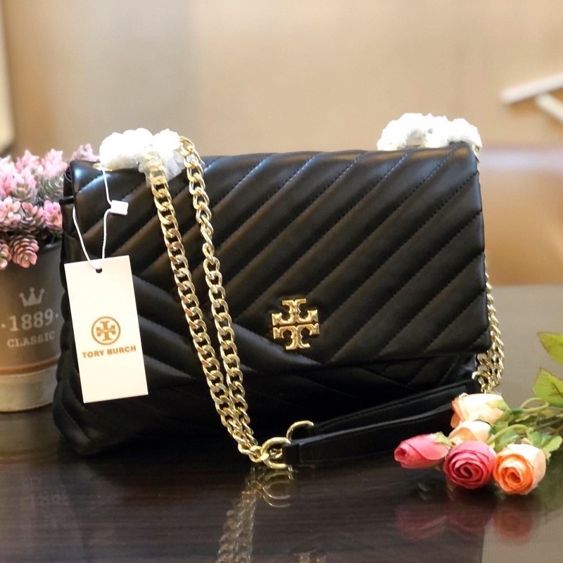 TAS MURAH TAS TORY BURCH KIRA CHEVRON SHOULDER BAG