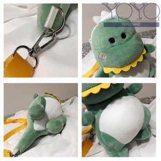 (B-53) Tas Selempang/Bahu Wanita Bentuk Dinosaurus Lembut