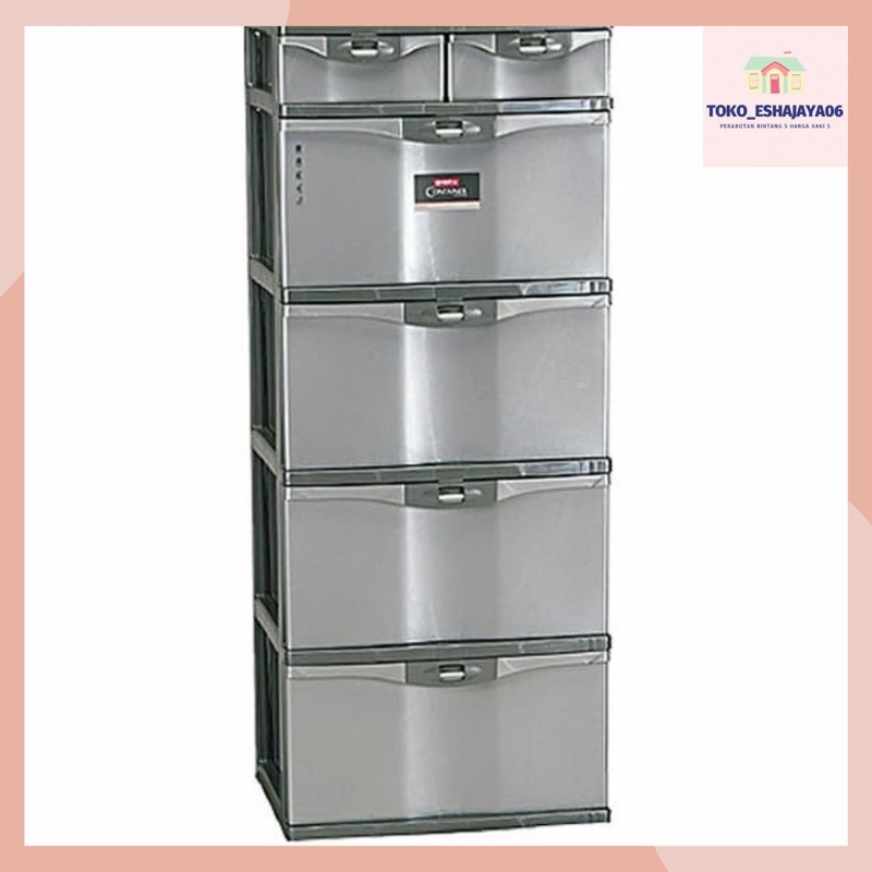 Lion Star- Lemari Plastik Serbuna Susun 4 CARGO