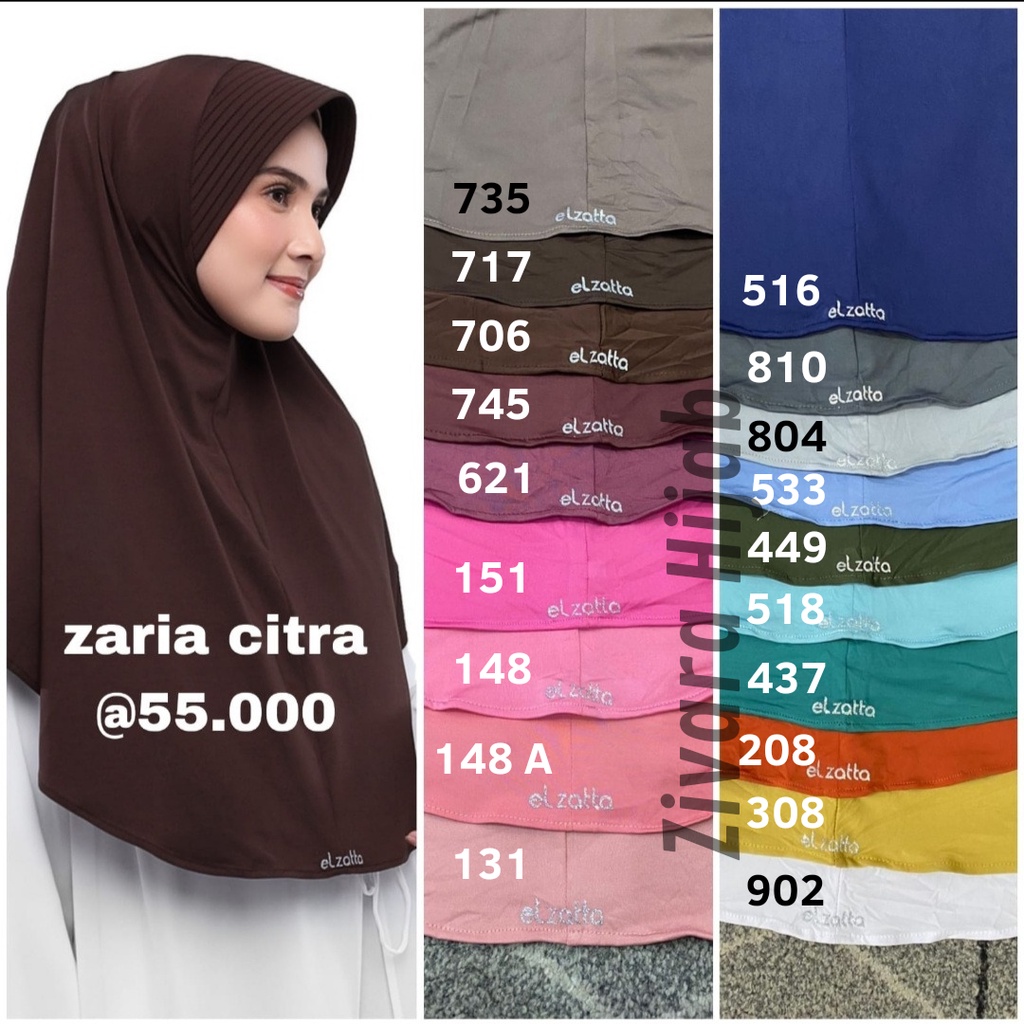 Bergo Zaria Citra Elzatta / Bergo Instan Elzatta