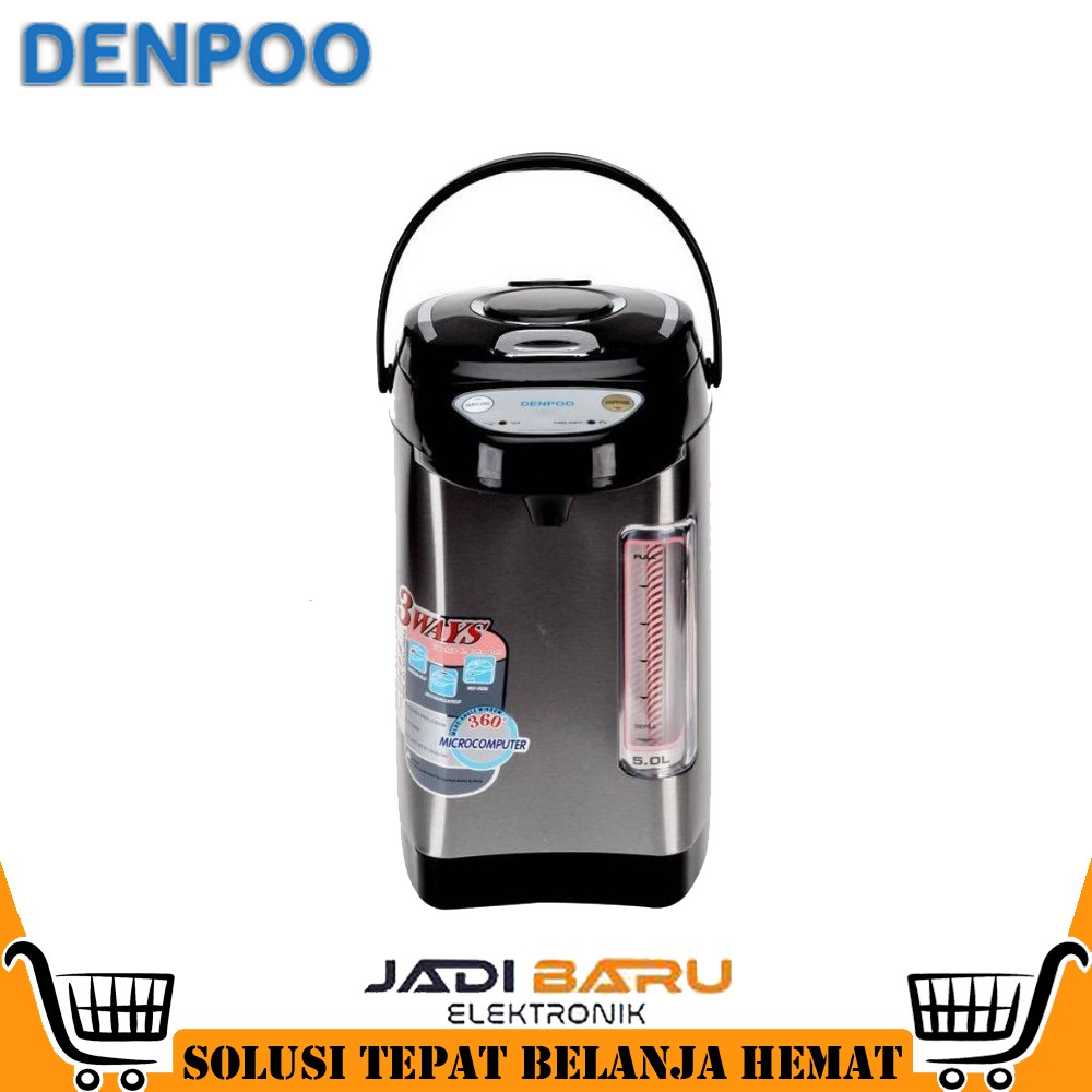 (READY COD) Denpoo Dep 858 termos listrik denpoo 5 liter TERMOS AIR PANAS DEP-858VT / DEP 858 VT / G