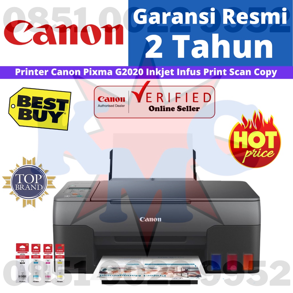 PRINTER CANON PIXMA G2020 G 2020 PRINT SCAN COPY