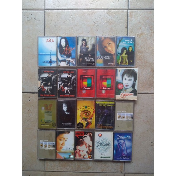 Kaset Pita Pop Rock Band Indonesia