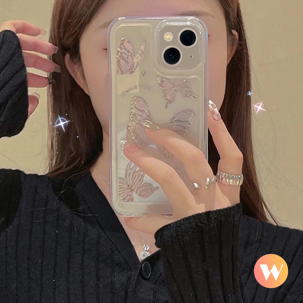 Casing Softcase Xiaomi Redmi 11Pro 10S 11s Note 11 10 9s 9 Pro Max Plus Redmi 10 10C 9 9T 9C Mi POCO M3 Pro POCO M4 Pro POCO X3 Pro NFC Butterfly