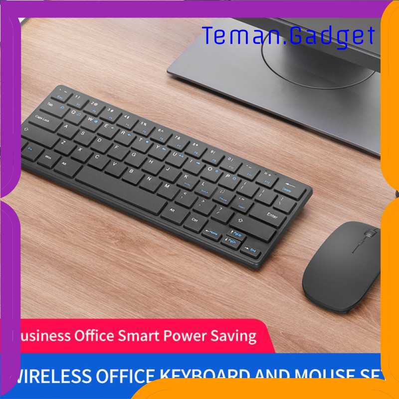 TG-BA Kimsnot Wireless Keyboard Mouse Combo Ergonomic 64 Keys 2.4GHz KM911