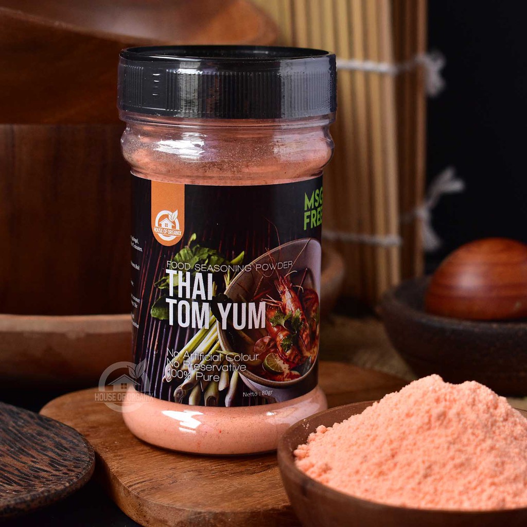 House Of Organix Thai Tom Yum 80 Gr Food Seasoning Powder