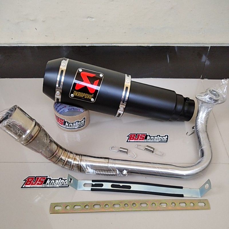 Knalpot akrapovic Nmax Aerox 155 Vario Beat street Scoopy new Xride mio soul Adv pcx Genio-Doff -adv
