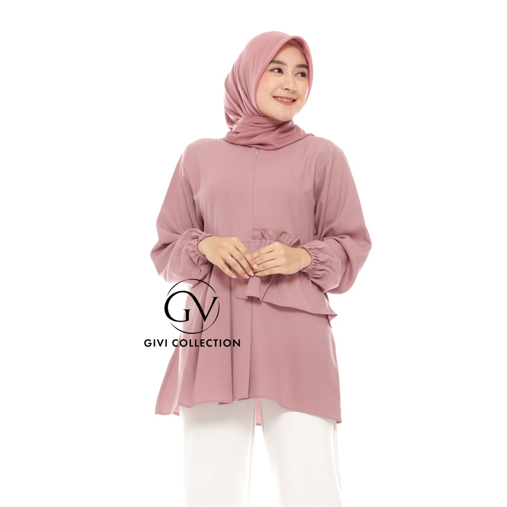 Malvina Blouse  /Atasan wanita / Busui