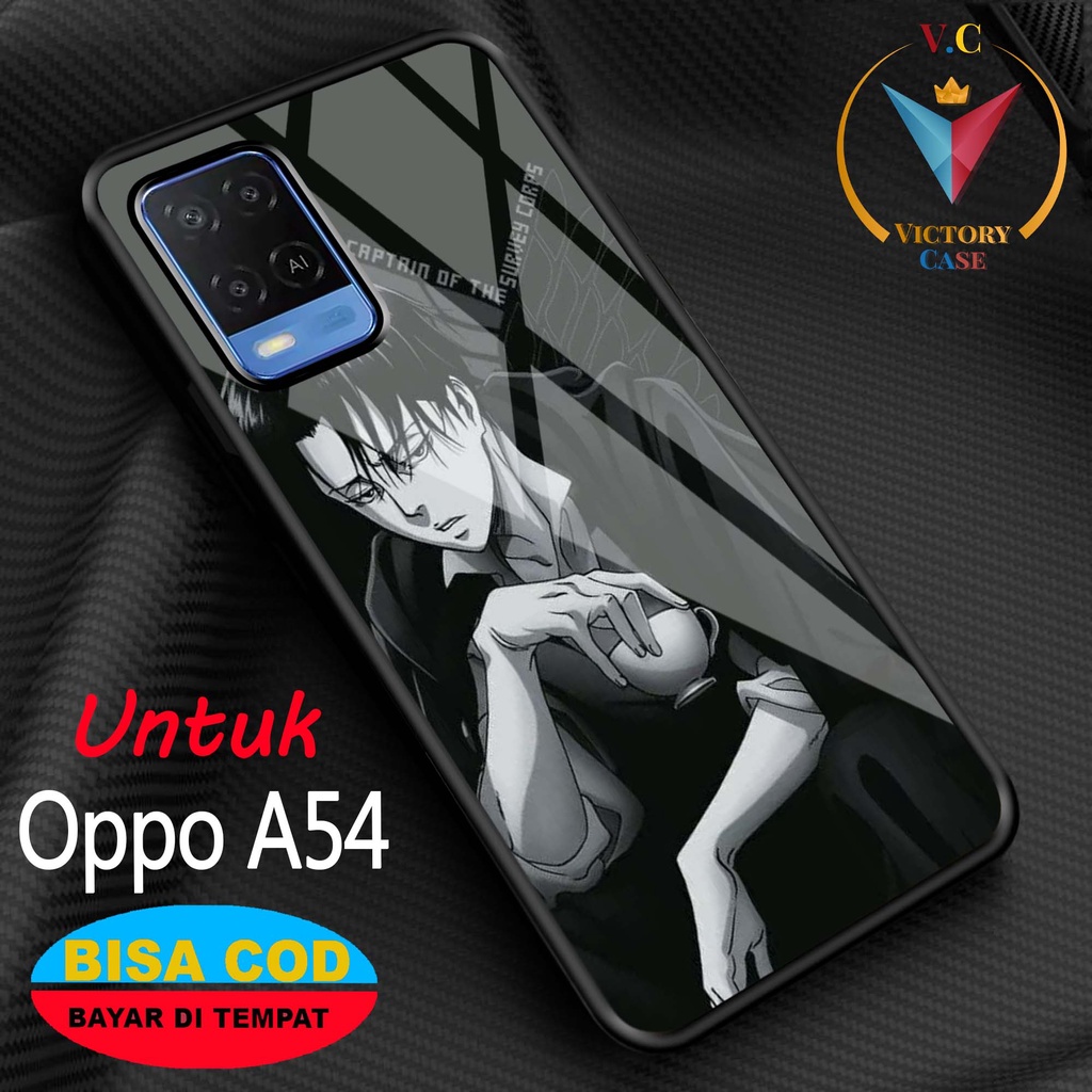 Case OPPO A54  Victory Case [ AOT ] Case Hp Glossy Casing Hardcase Softcase Bisa cod