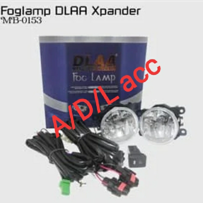 foglamp bemper BUMPER DEPAN lampu SOROT kabut mobil mitsubishi xpander MODEL ORISINIL