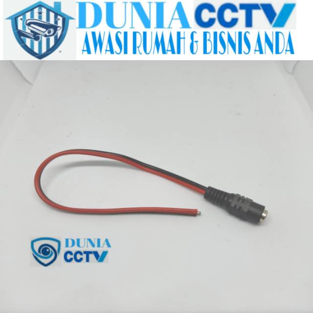 Kabel DC cewe / kabel DC female CCTV murah